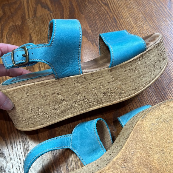 Sbicca blue platforms - Picture 4 of 5
